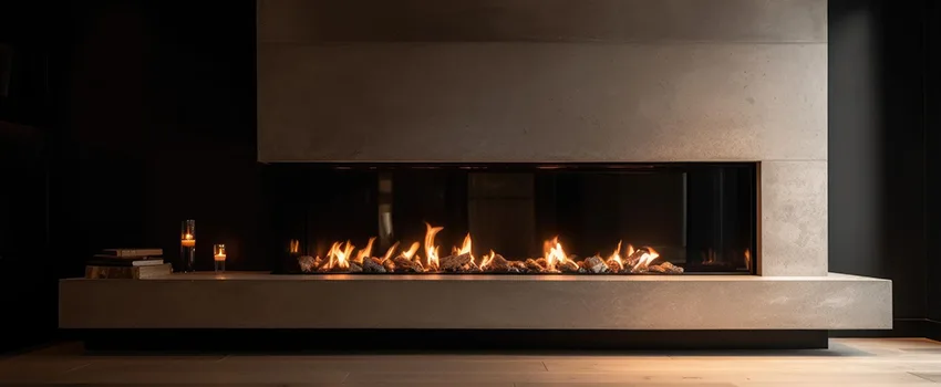 Gas Fireplace Ember Bed Design Services in Cherry Hill, Virginia