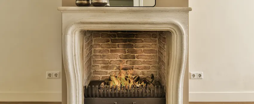Vintage-style Fireplace Redesign in Cherry Hill, Virginia