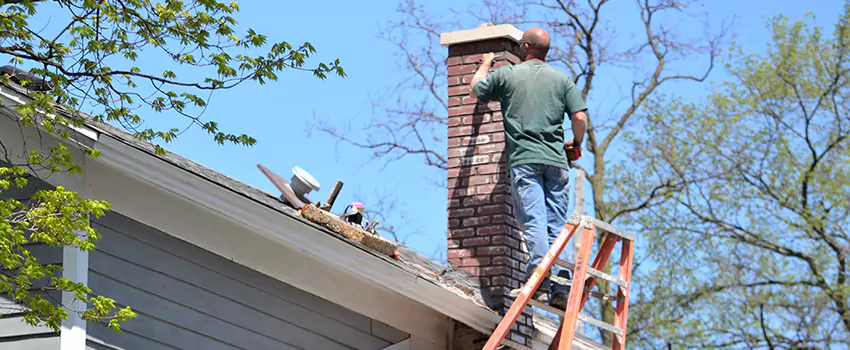 Vinyl and PVC Chimney Flashing Installation in Cherry Hill, VA