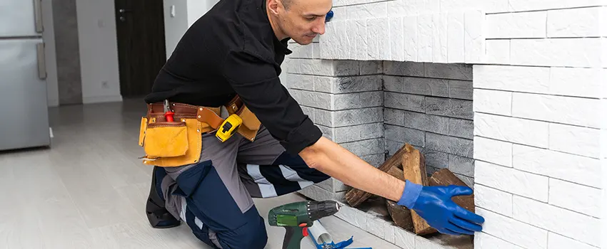 Fireplace Damaged Damper Frame Repair Services in Cherry Hill, Virginia