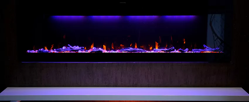 Dynamic Flame Color Fireplace Installation in Cherry Hill, VA