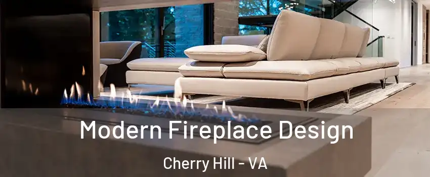 Modern Fireplace Design Cherry Hill - VA